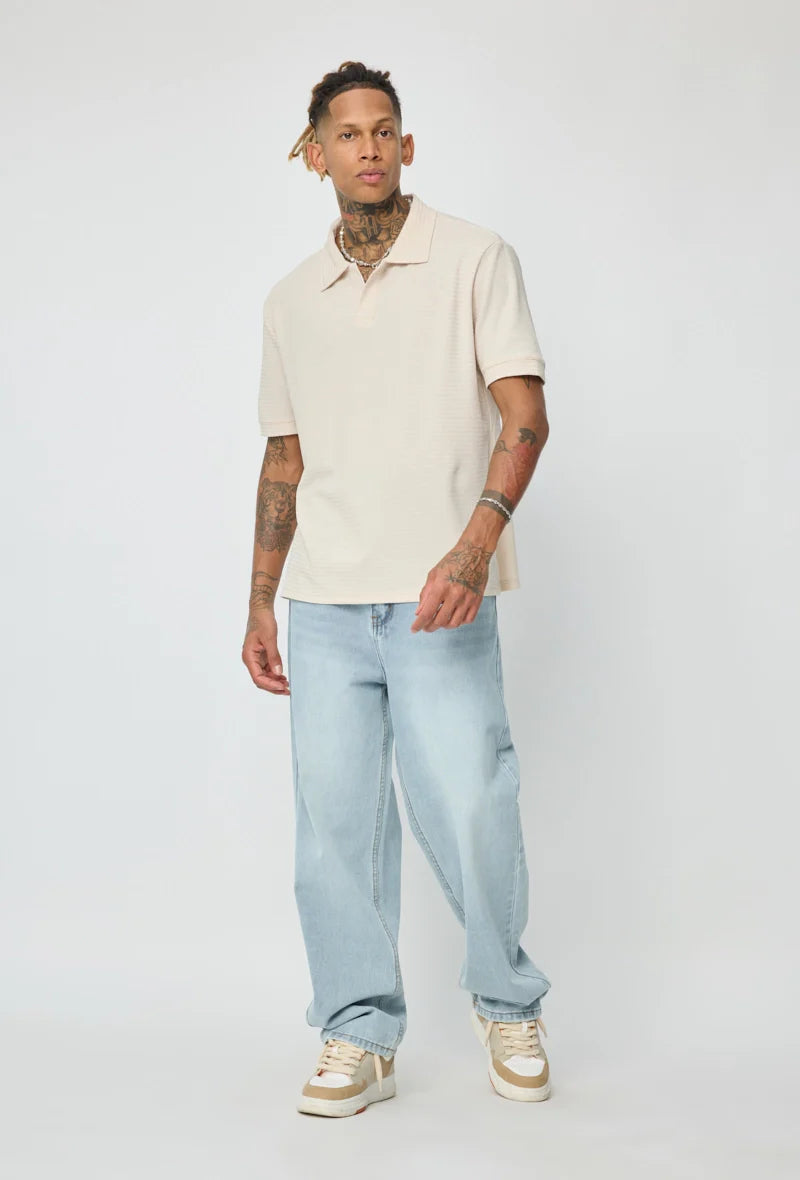 Polo manches courtes uni