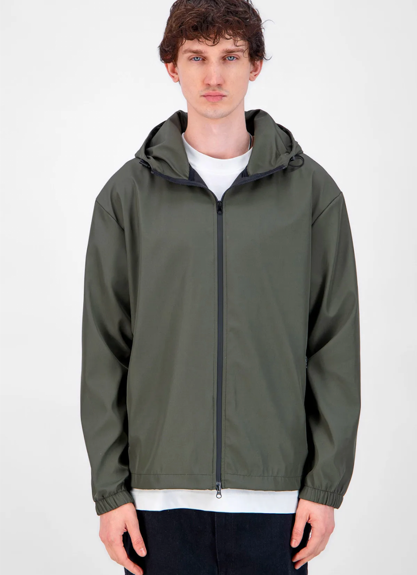 Veste à capuche zippée