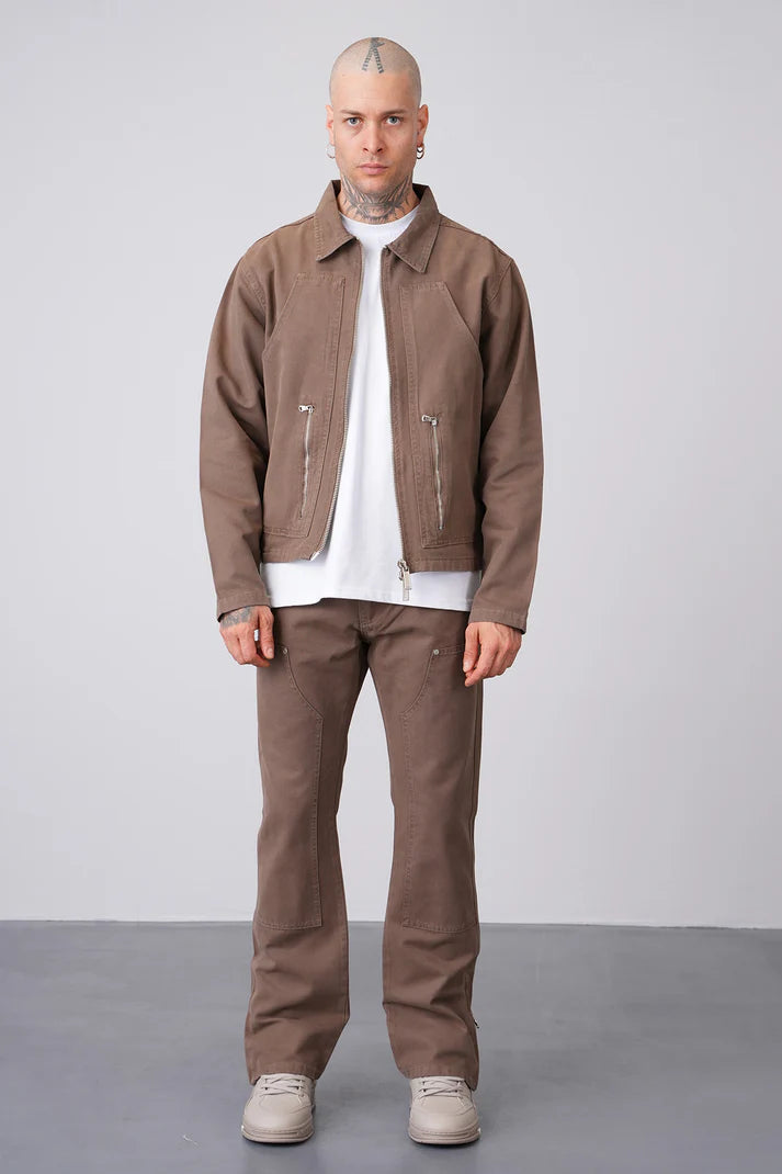 Ensemble veste & pantalon zippé