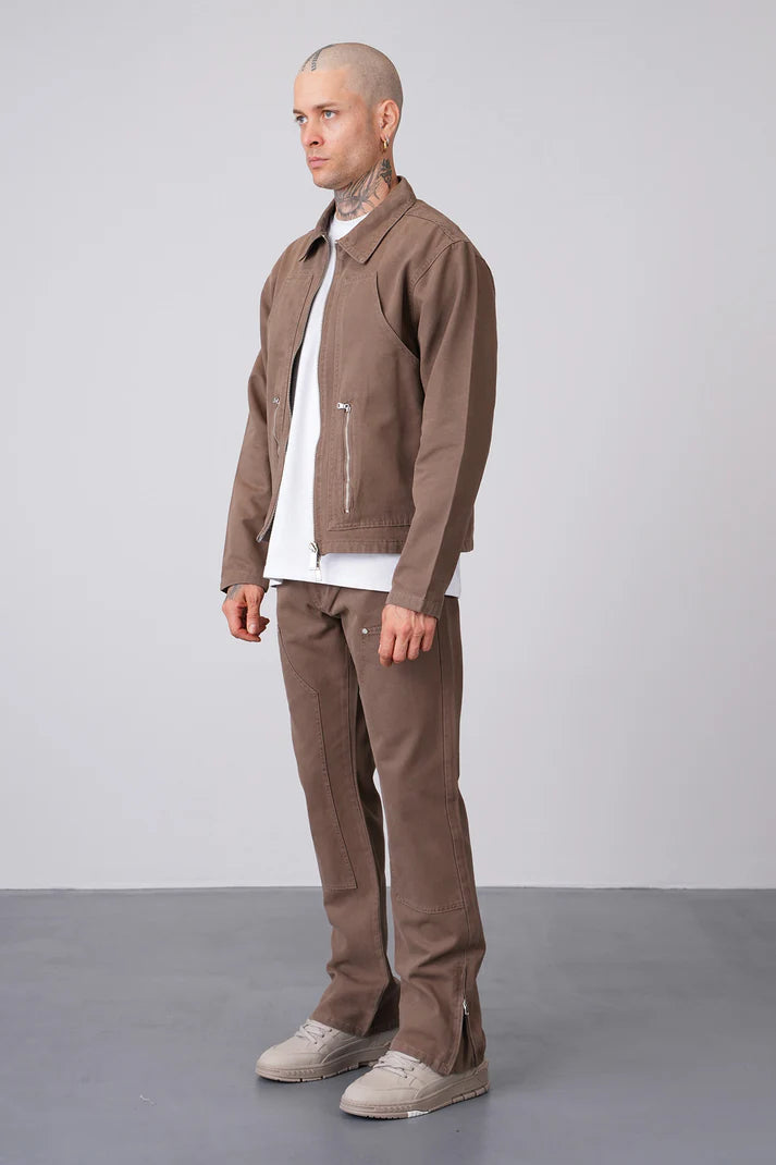 Ensemble veste & pantalon zippé