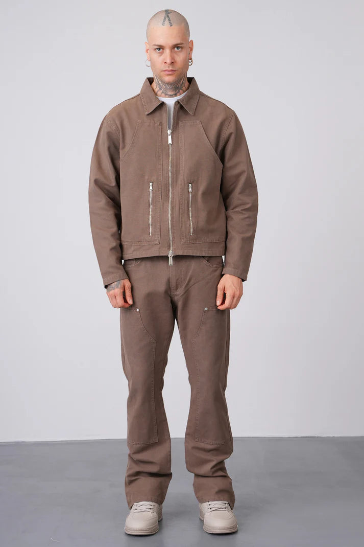 Ensemble veste & pantalon zippé
