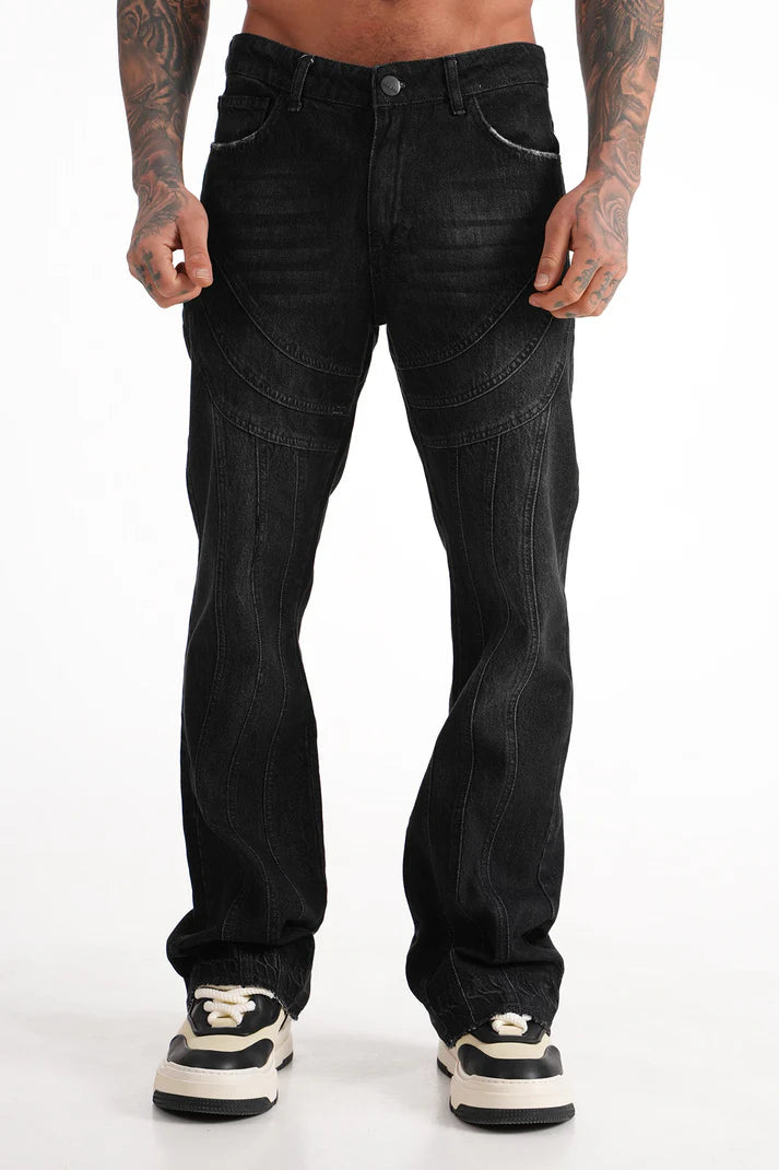 Jean flare noir