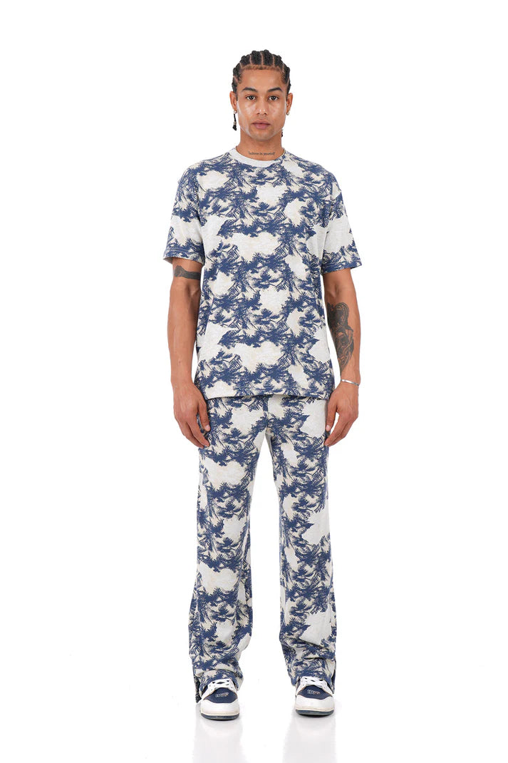 Ensemble tricot imprimé