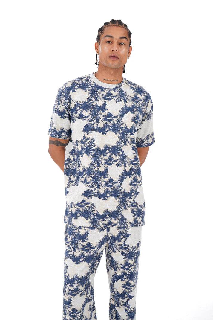 Ensemble tricot imprimé