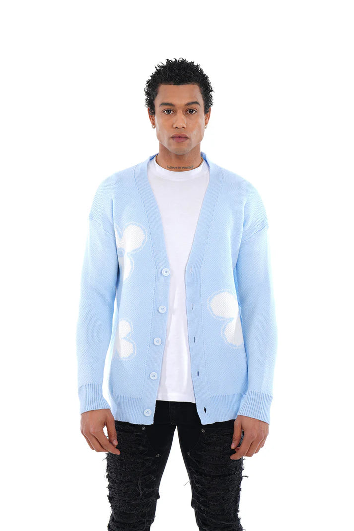 Cardigan à motifs