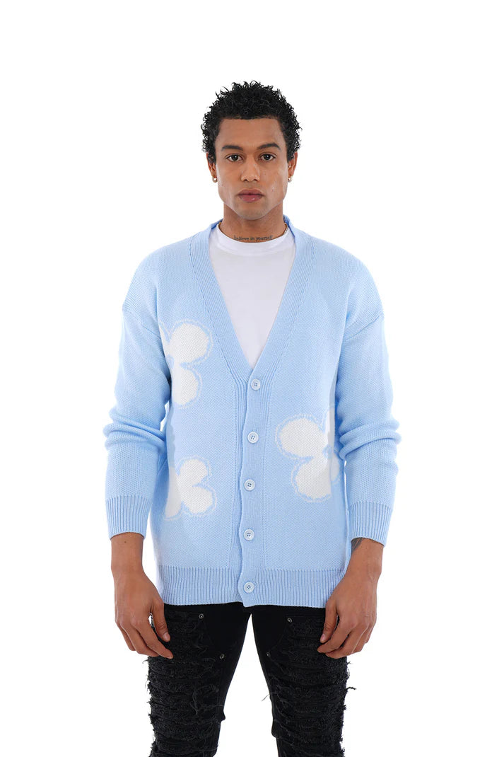 Cardigan à motifs