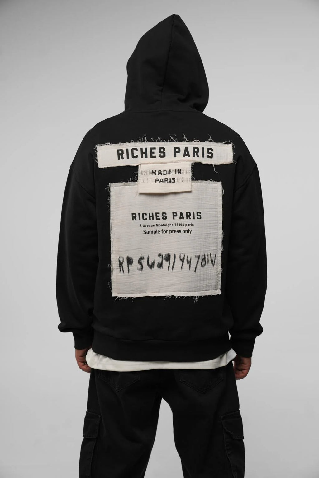 Hoodie Riches Paris Patch