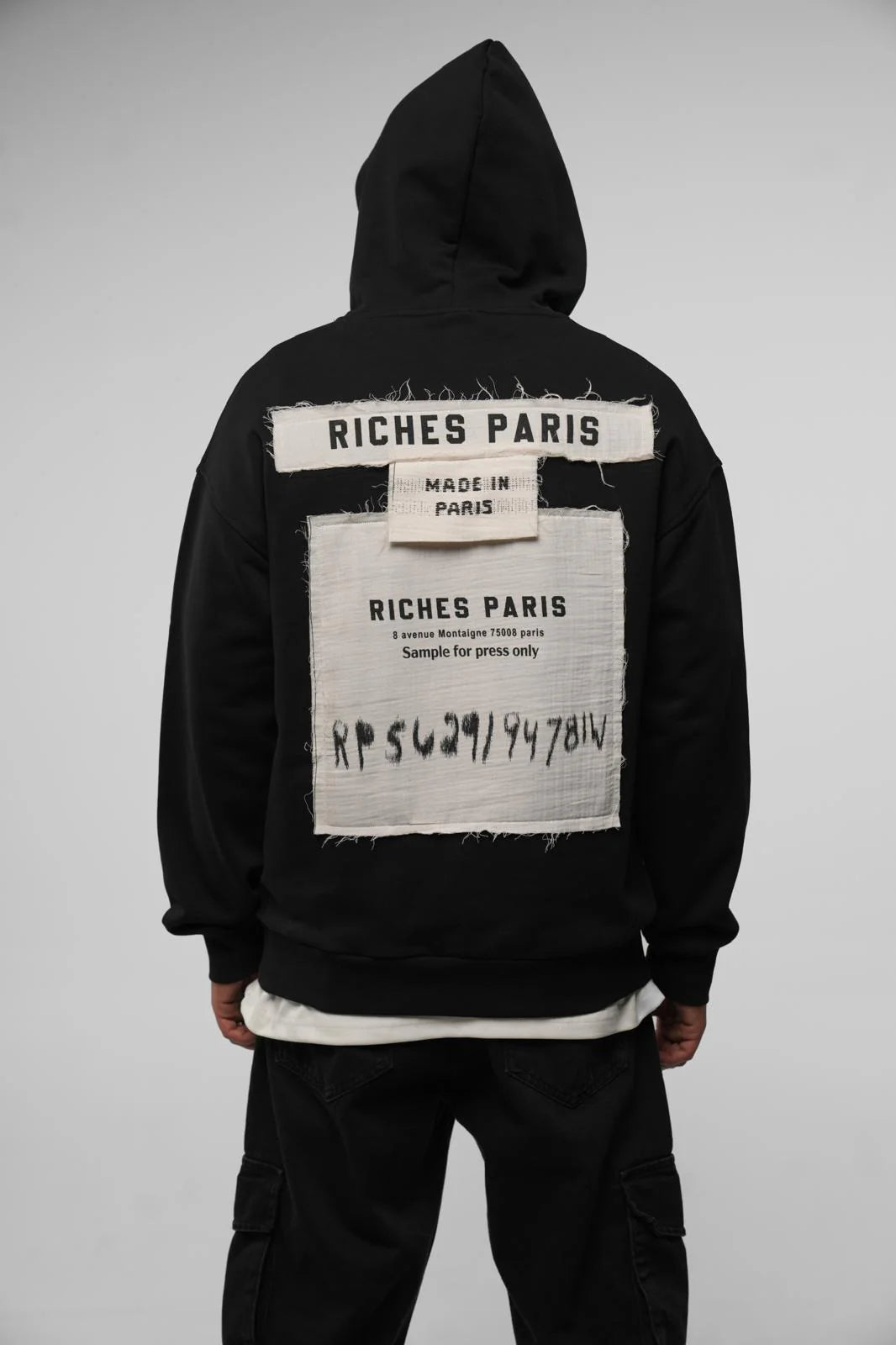 Hoodie Riches Paris Patch