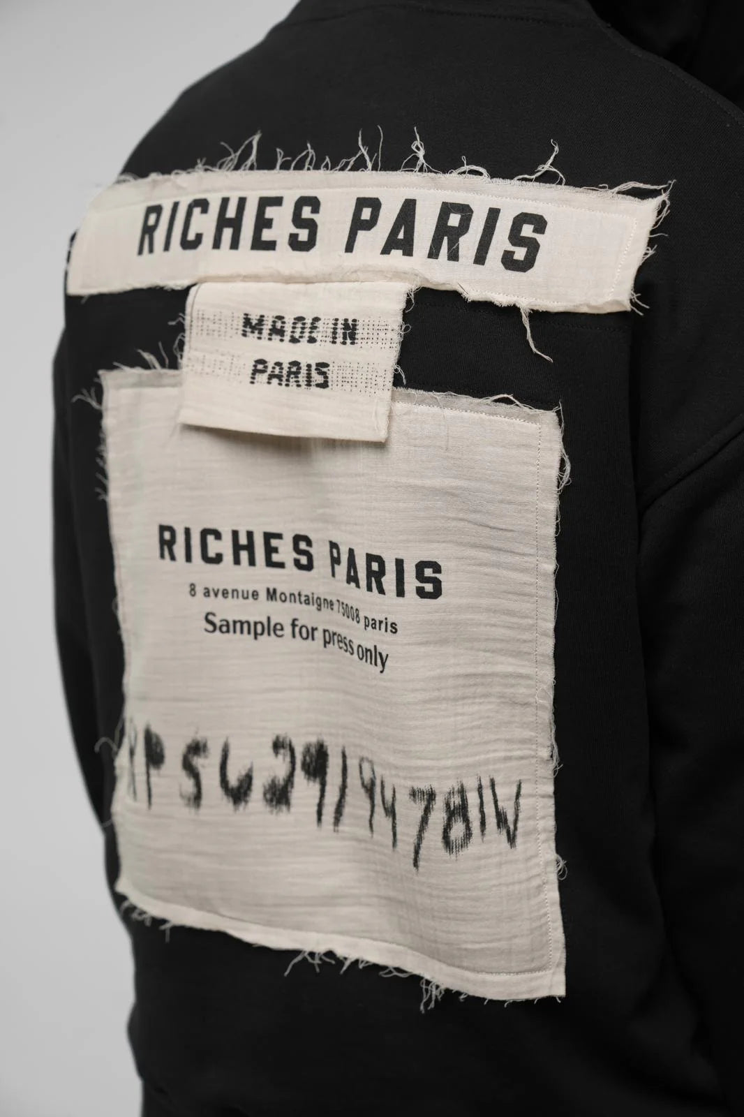 Hoodie Riches Paris Patch