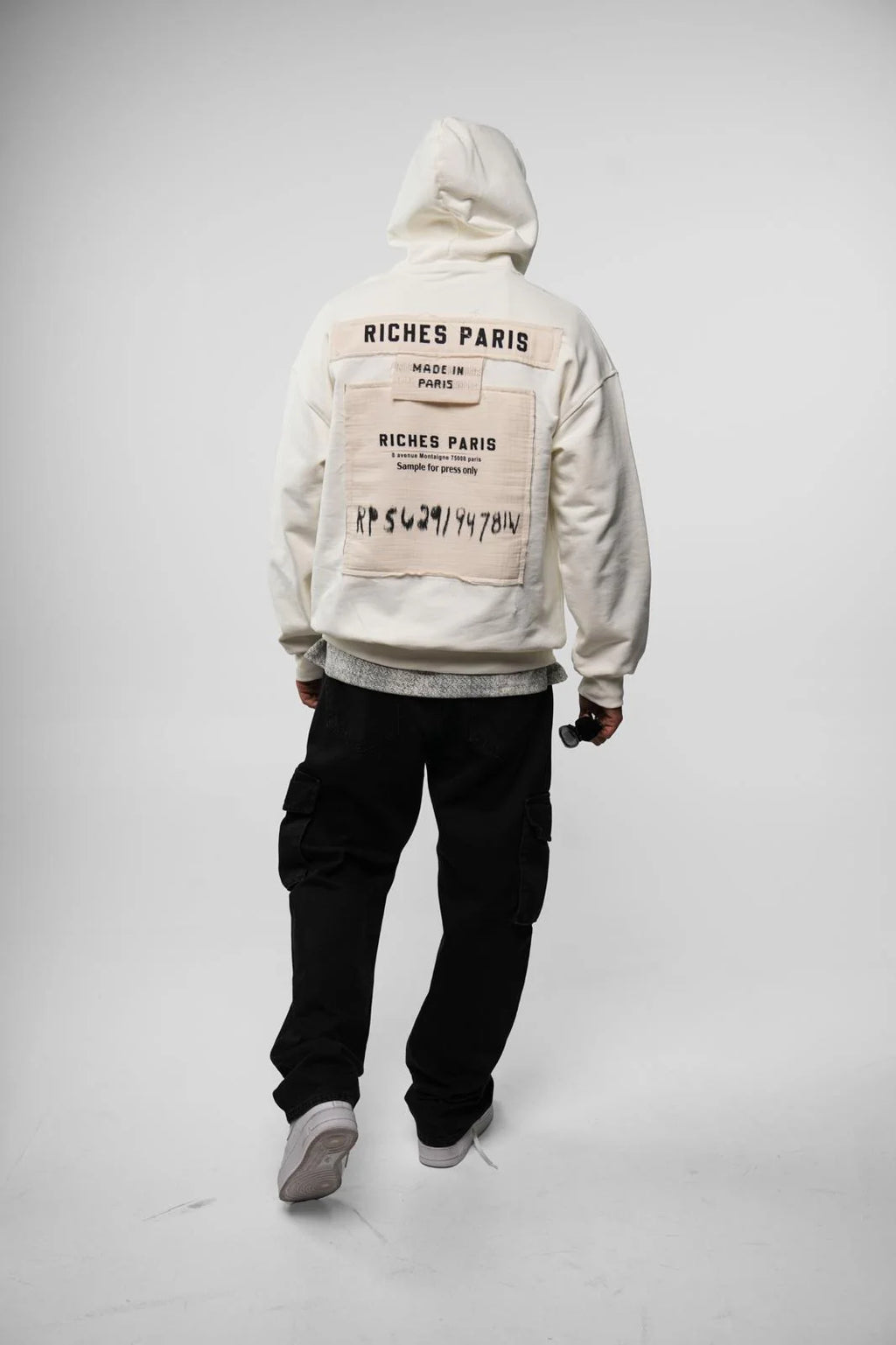Hoodie Riches Paris Patch