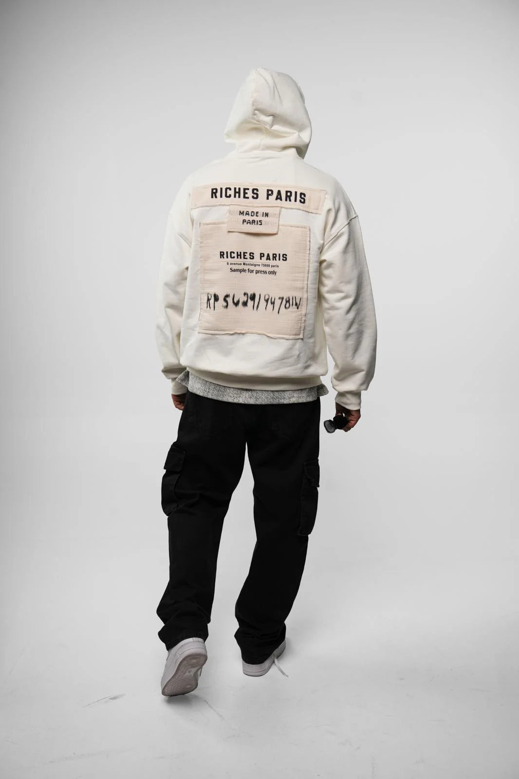 Hoodie Riches Paris Patch