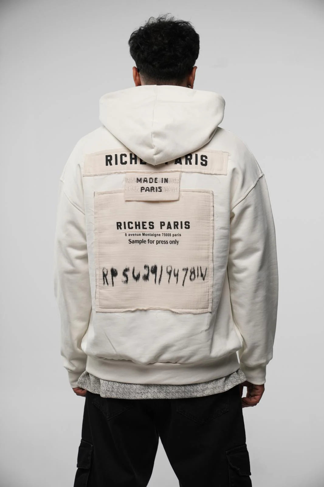 Hoodie Riches Paris Patch