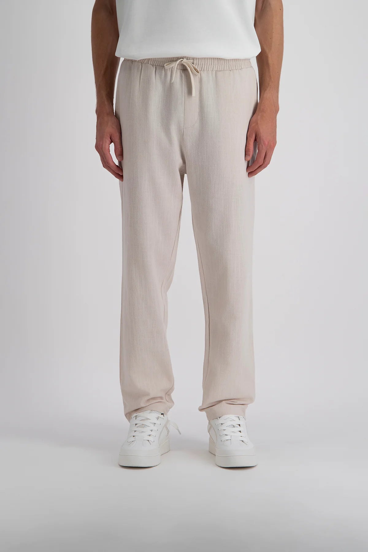 Pantalon ample à cordon