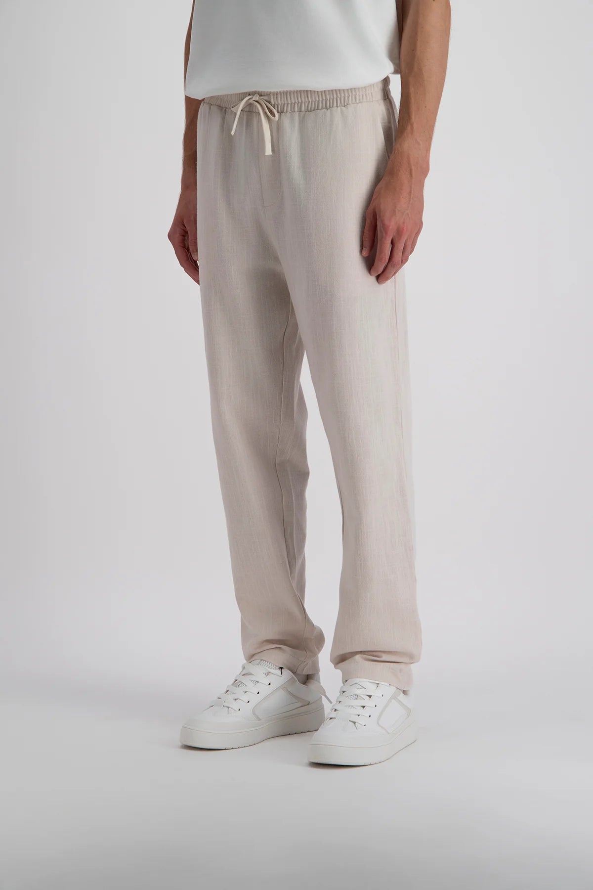 Pantalon ample à cordon