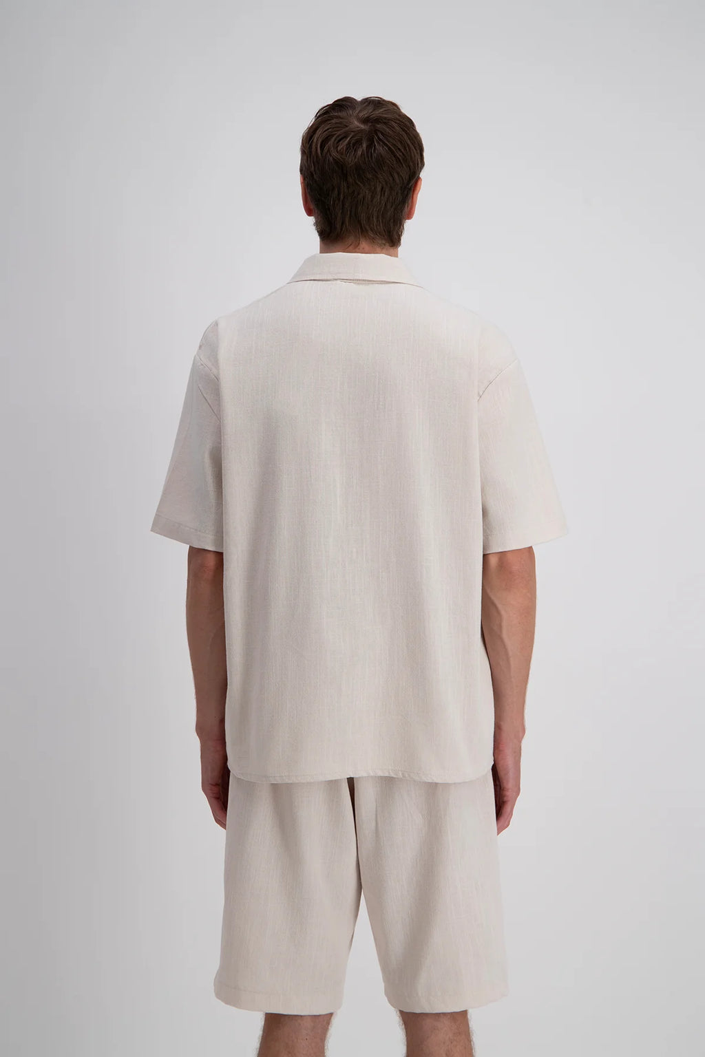 Chemise à boutons brodée cœur