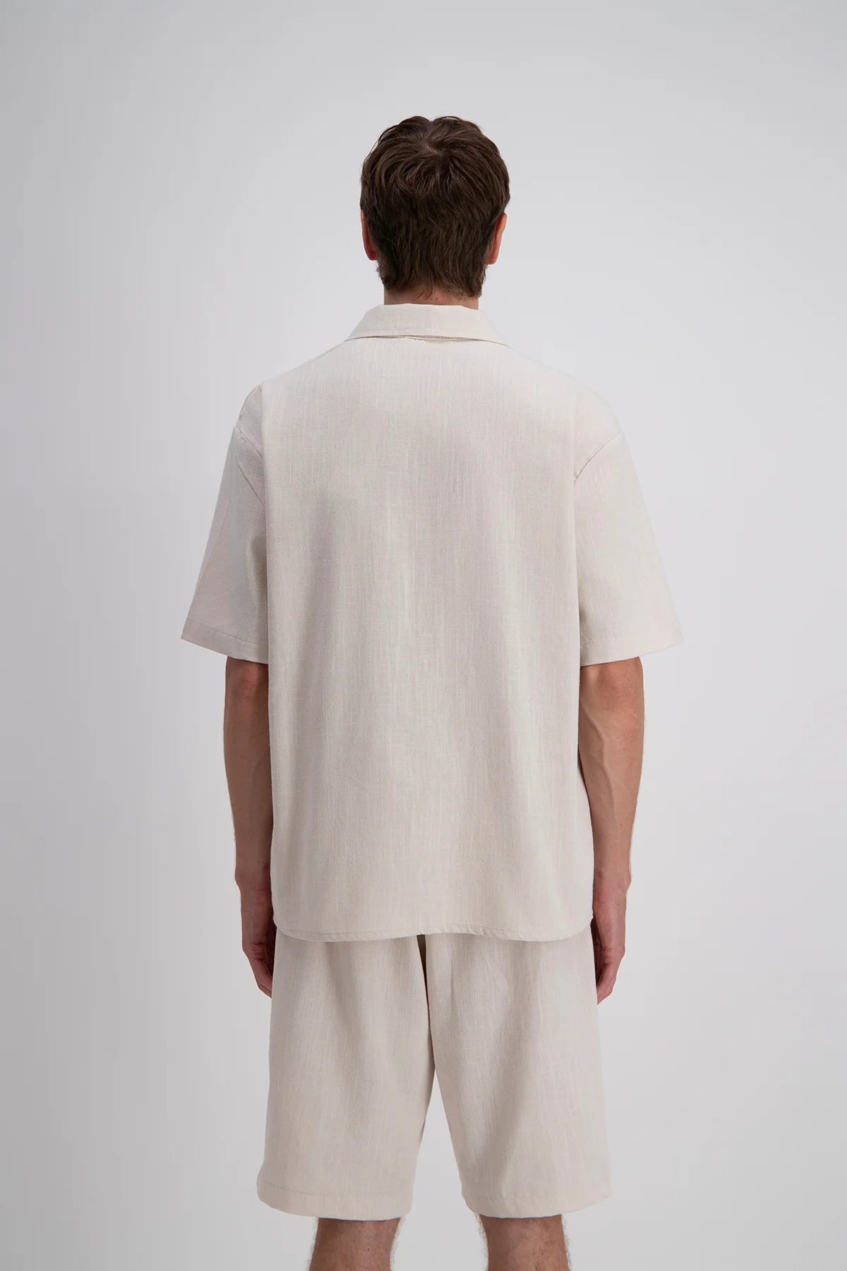 Chemise à boutons brodée cœur
