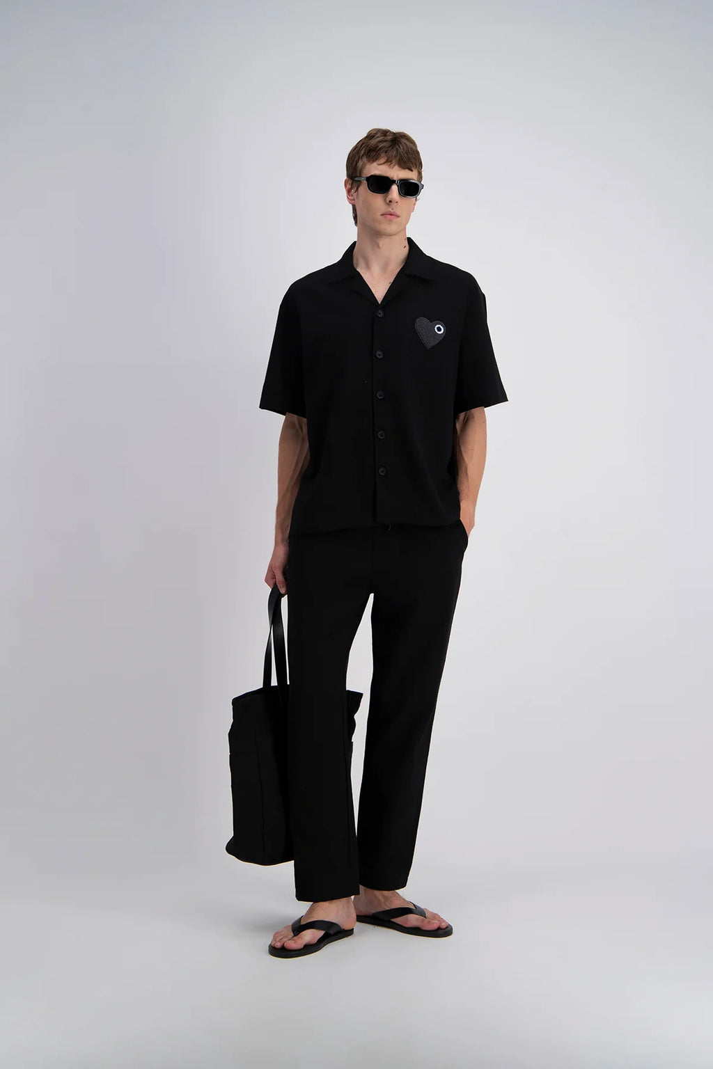 Pantalon ample à cordon
