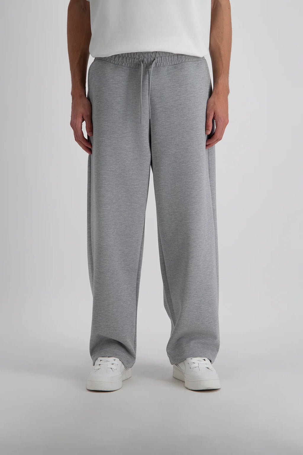 Pantalon oversize gris