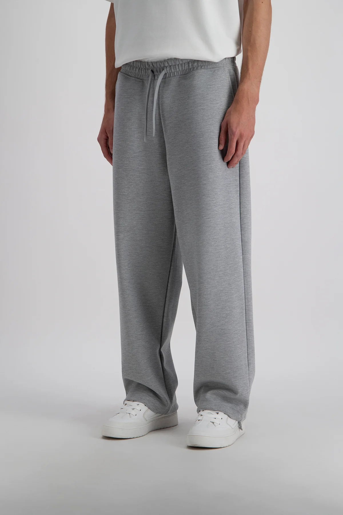 Pantalon oversize gris