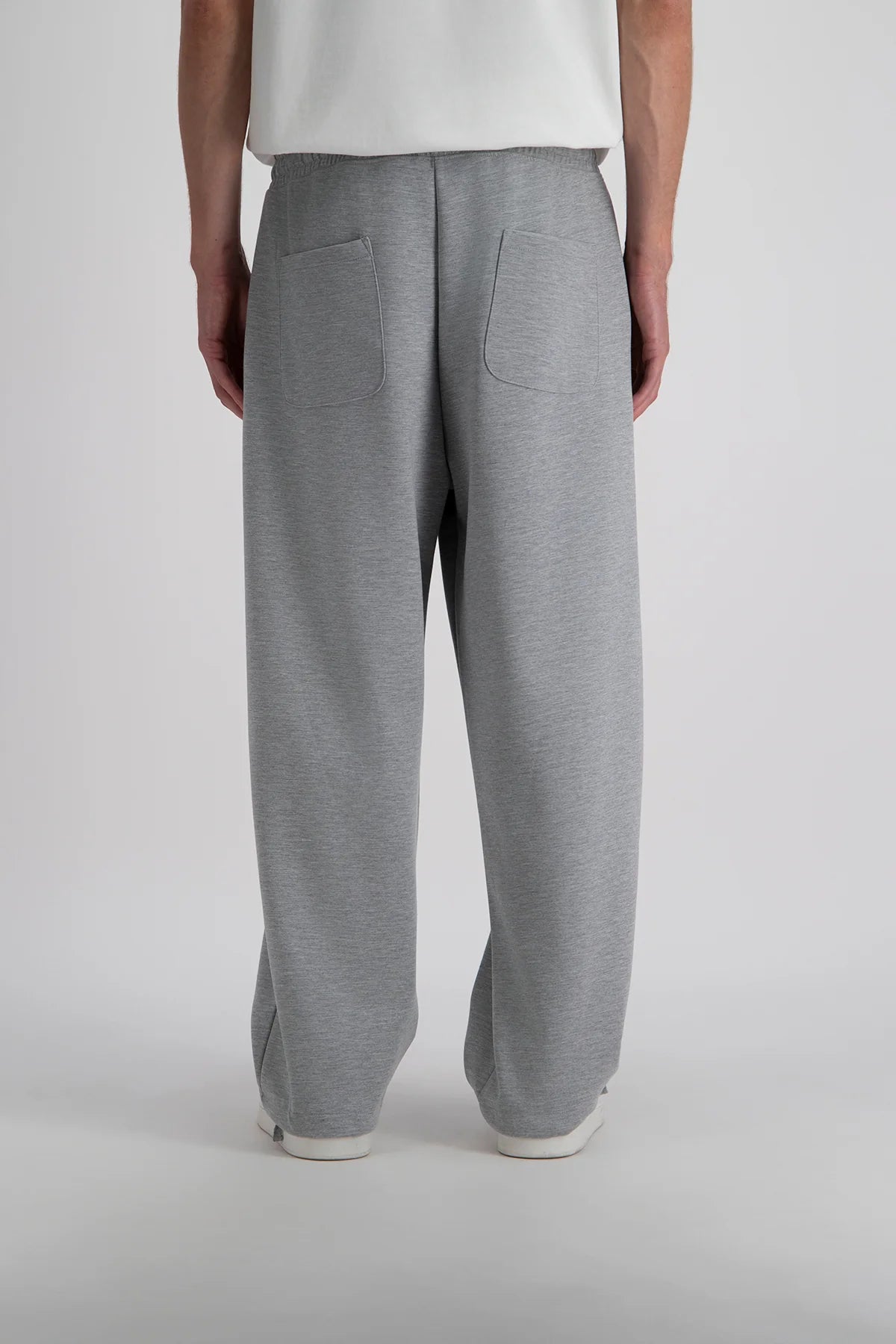 Pantalon oversize gris