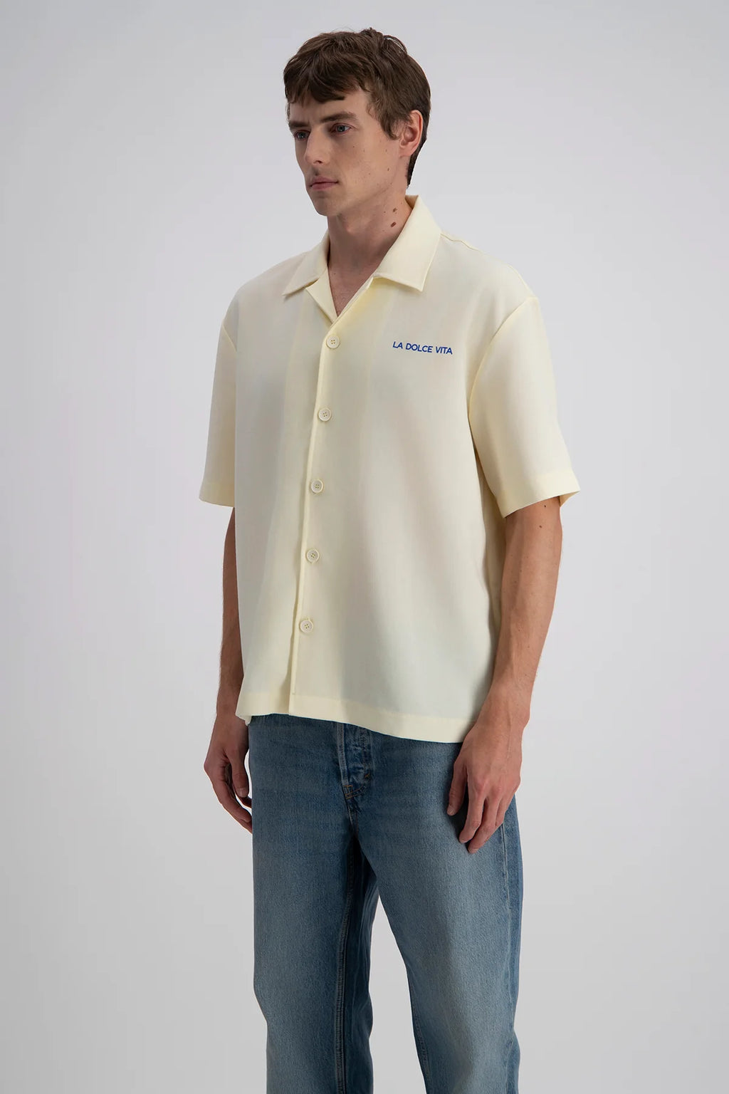 Chemise imprimée "Dolce Vita"