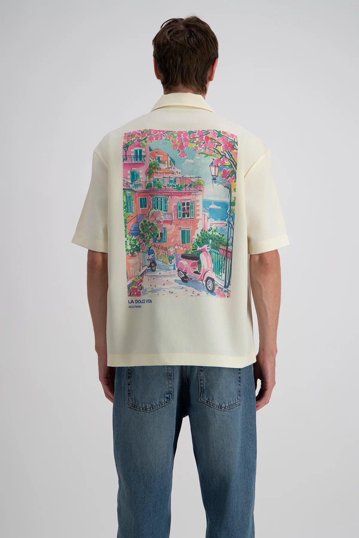 Chemise imprimée "Dolce Vita"