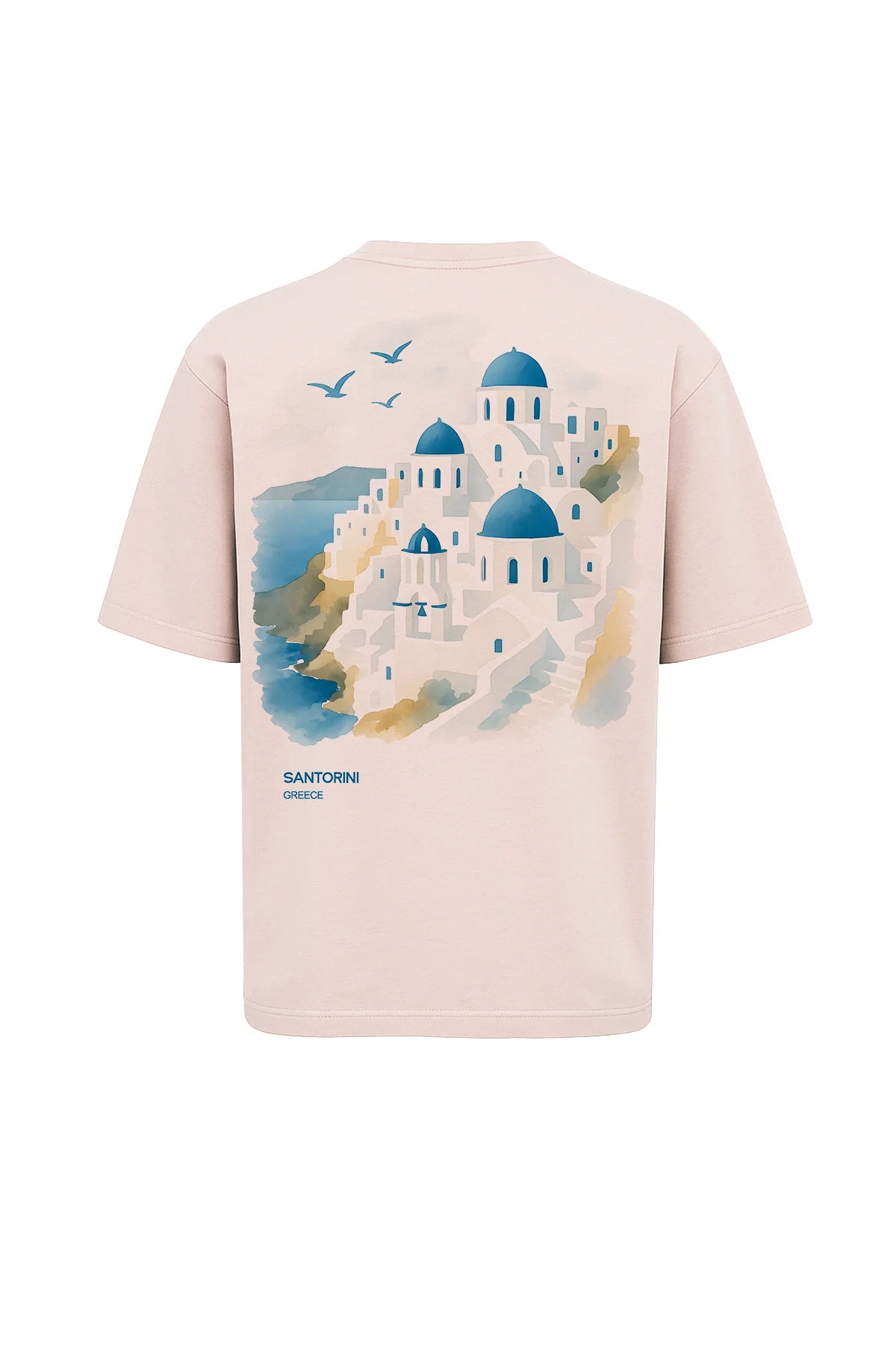 T-shirt Santorini oversize